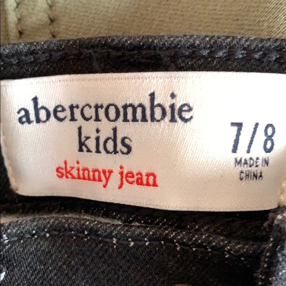 Abercrombie kids skinny jeans size 7/8 - Picture 2 of 2